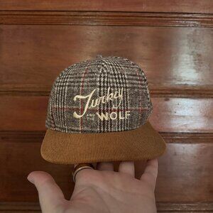 Wool flat Brimmed Hat